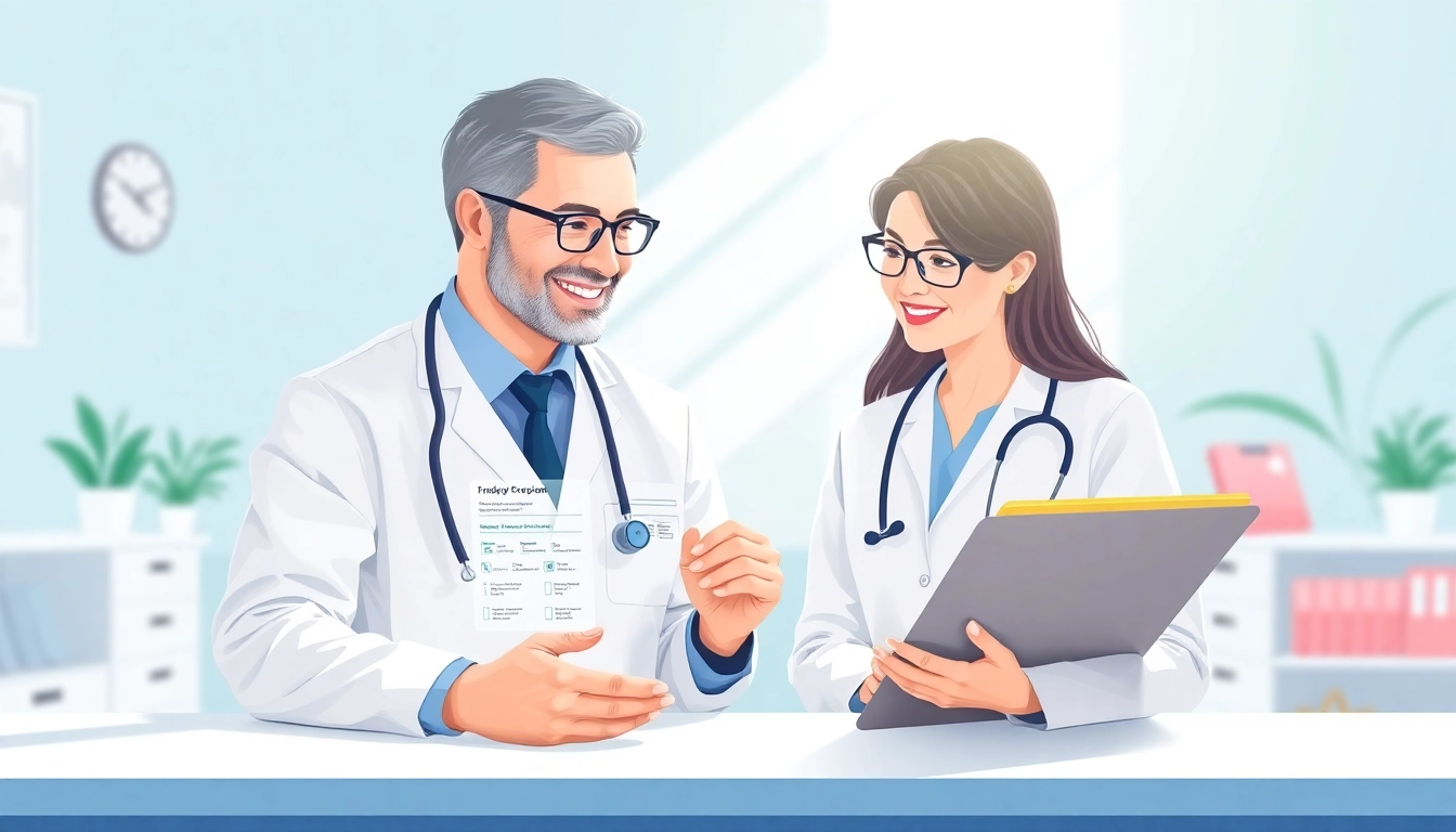 Engaging interface of eprescribing platforms illustrated in a modern healthcare setting.